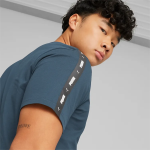 4k Puma 847382-16 Essentials+ Tape Men's Tee - Dark-Night